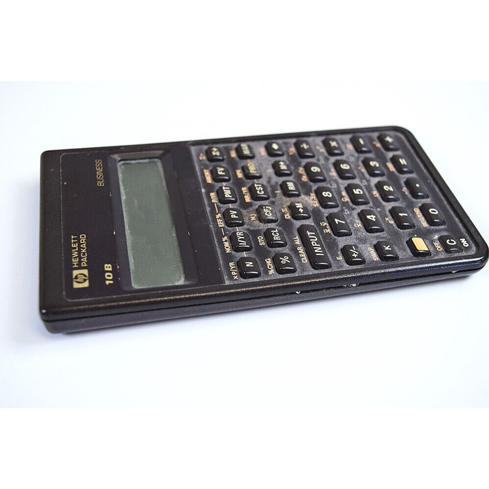 HP 18C Business Consultant Calculator + 10B Calculator * Hewlett-Packard WORKING - Picture 7 of 9